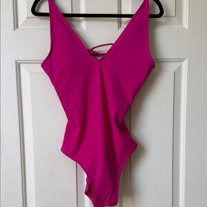 Vibrant Pink TA3 Shaping One Piece Swimsuit